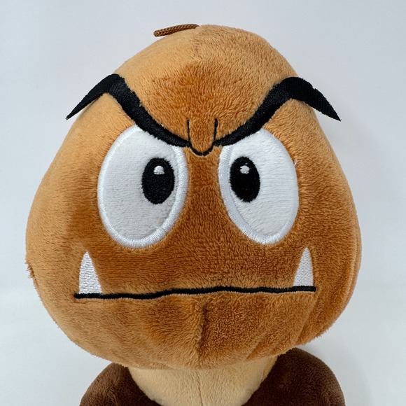Super Mario Bros. Plush Authentic Nintendo Goomba 10" Plush Stuffed Animal Toy - Picture 2 of 7